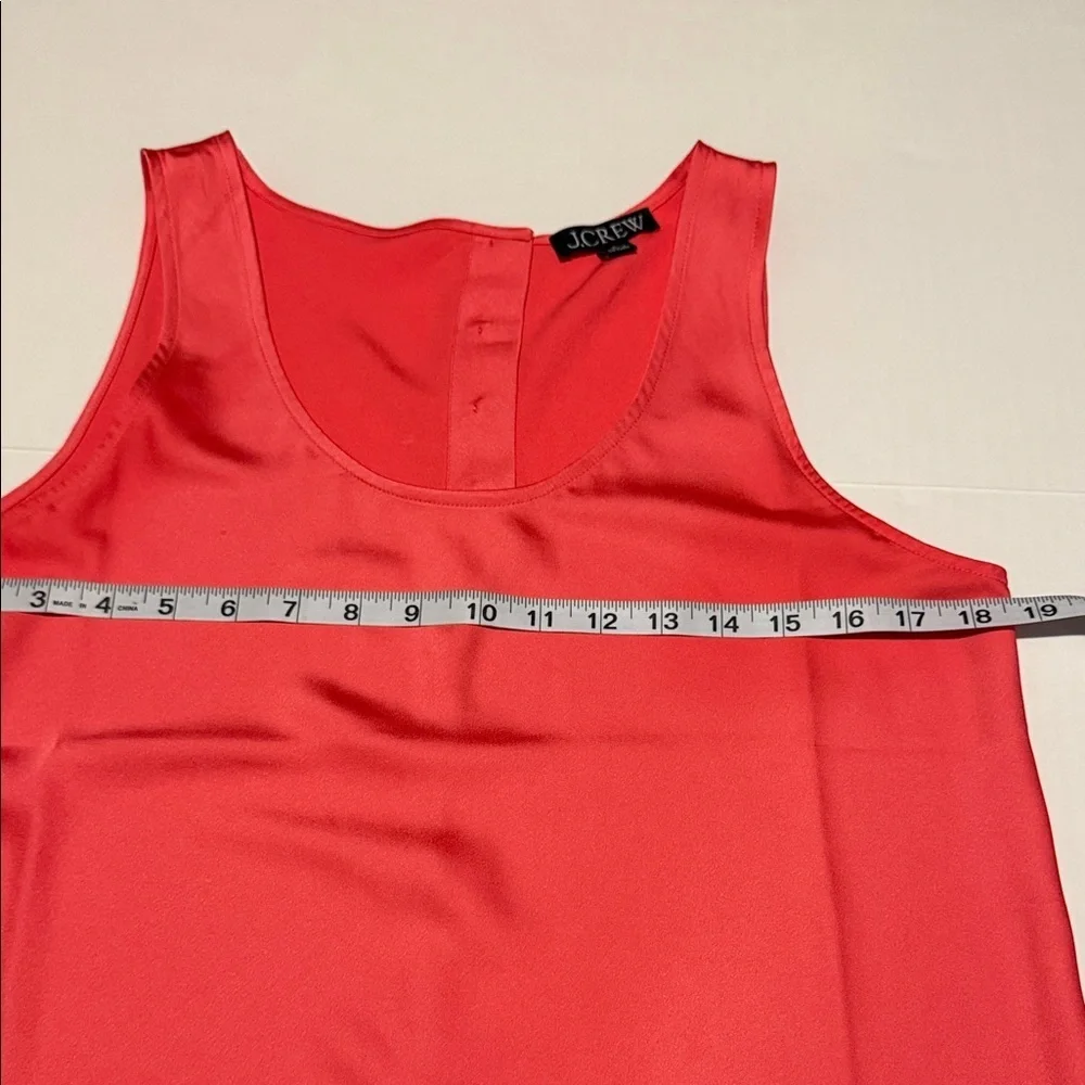 J. Crew Coral Tank Top
